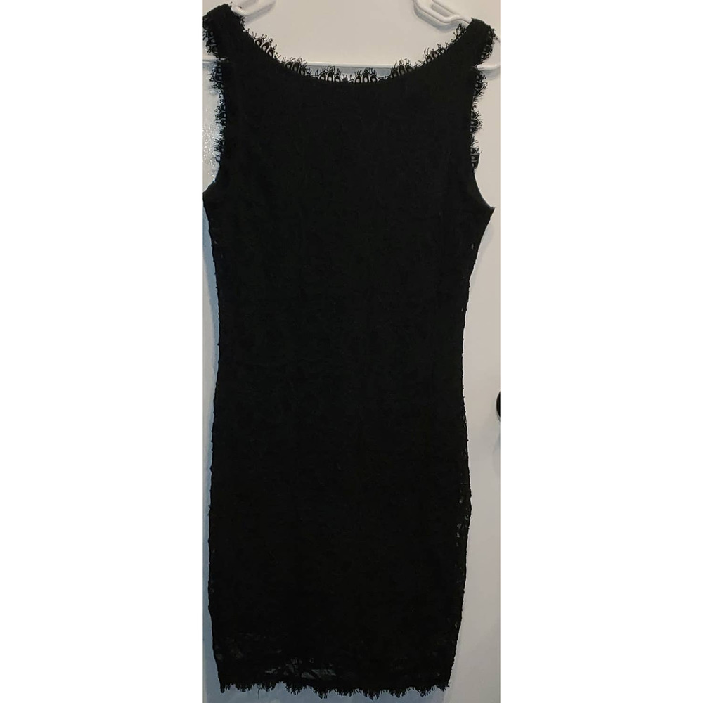 JUMP Apparel by wendye chaitin Lace Overlay Midi Dress Size Large